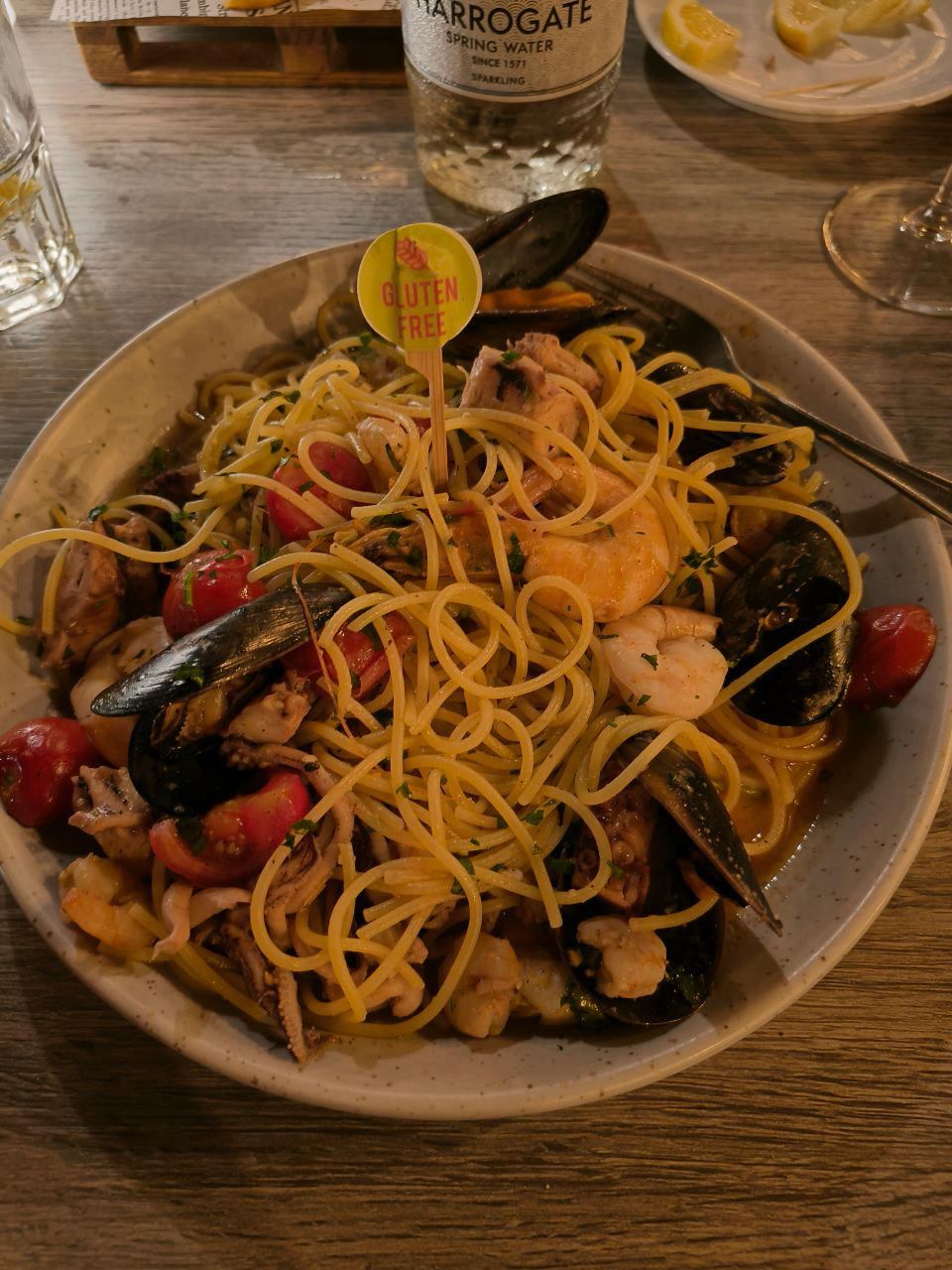 Spaghetti pescatore